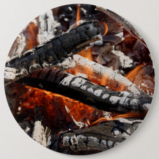 Bushwood fire 6 cm round badge