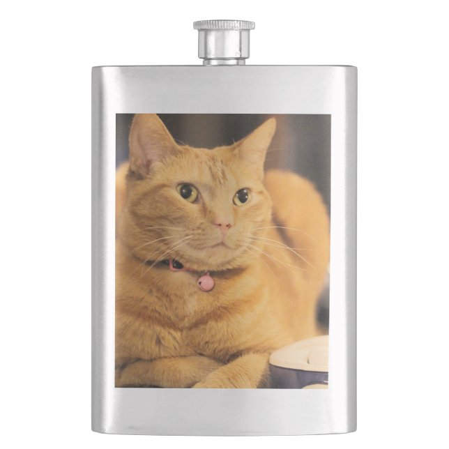 Bushy Hip Flask (Front)