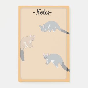 Bushy Tail Possums Post-it Notes