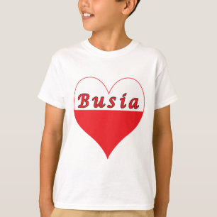 Busia Polish Heart T-Shirt
