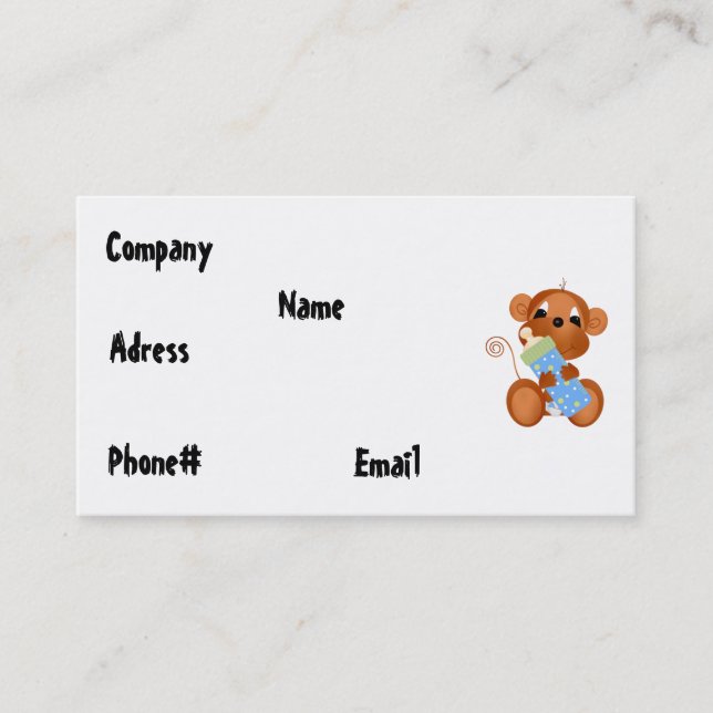 Business, 3.5" x 2", 100 pack business card (Front)