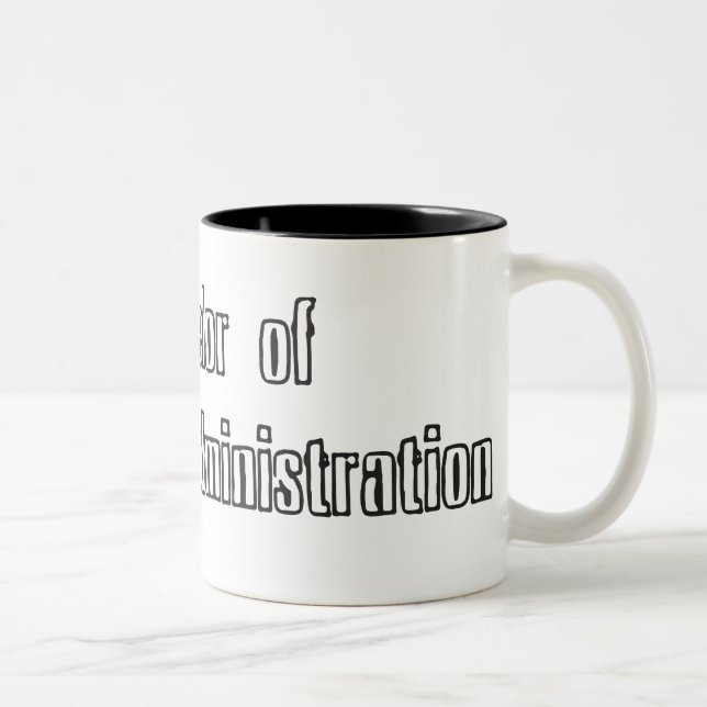 Business Administration Two-Tone Coffee Mug (Right)