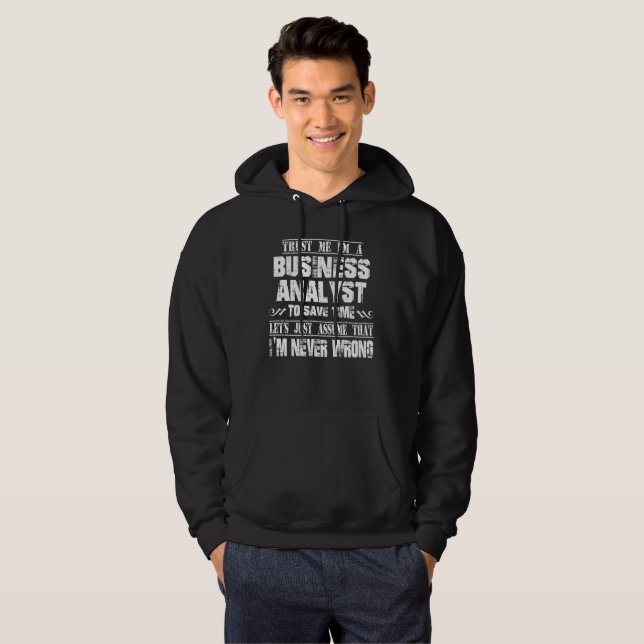 BUSINESS ANALYST HOODIE (Front Full)