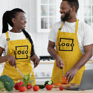 Business Apron with Custom Corporate Logo