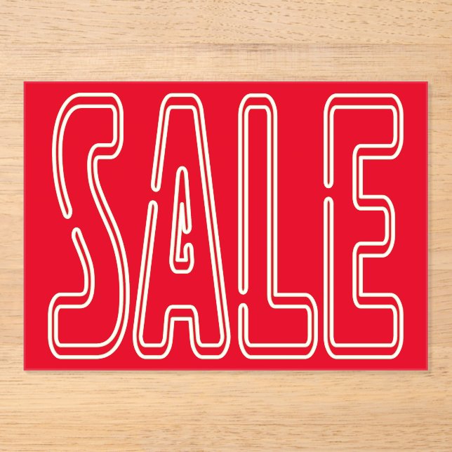 Business Artist Crafter Small Affordable Acrylic A Acrylic Invitations (Front)