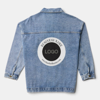 Business Artist Crafter Upload Denim Jacket