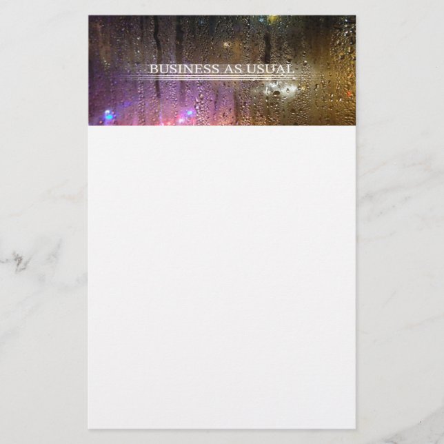 business as usual stationery (Front)