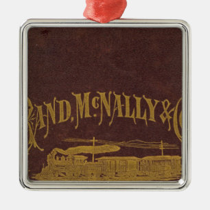 Business atlas metal tree decoration