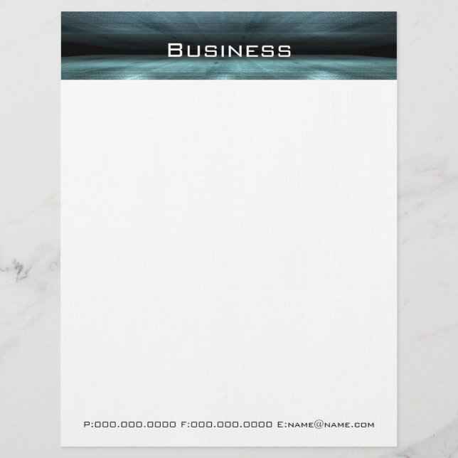 business_b customized letterhead (Front)