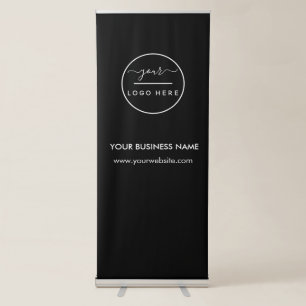 Business Banner Logo Design Retractable Banner