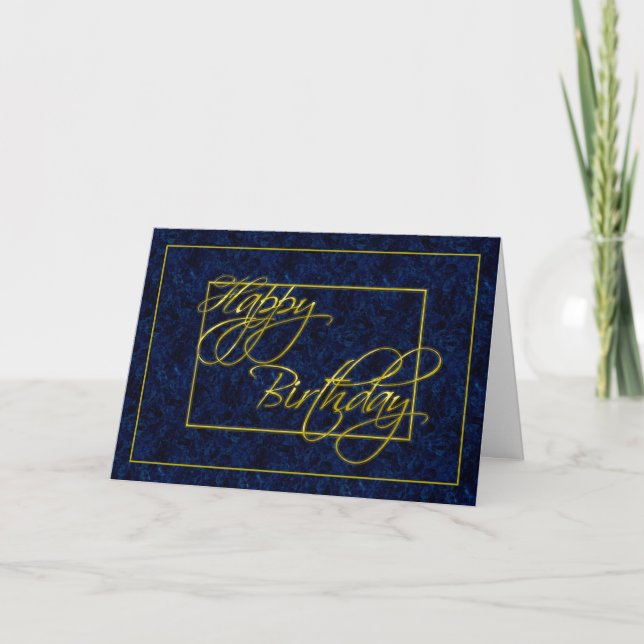 Business Birthday Card Happy Birthday (Front)
