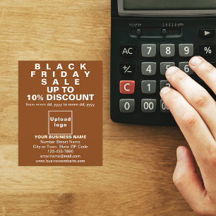 Business Black Friday Sale on Brown Flyer
