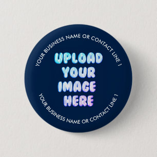 Business Brand Logo 6 Cm Round Badge