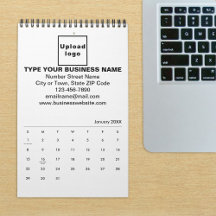 Business Brand on Calendar