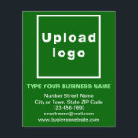 Business Brand on Green Paper Sheet<br><div class="desc">Paper sheet that you can customise and use it as a marketing material to advertise your business or promote your brand name to customers. Customise it and use it to build brand name awareness. Paper sheet colour is green and font colours are light green and white. To customise this paper...</div>