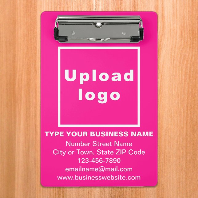 Business Brand on Pink Mini Clipboard (Creator Uploaded)