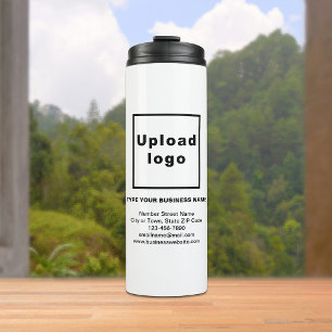 Business Brand on Thermal Tumbler