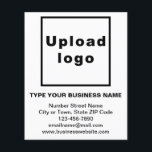 Business Brand on White Paper Sheet<br><div class="desc">Paper sheet that you can customise and use it as a marketing material to advertise your business or promote your brand name to customers. Customise it and use it to build brand name awareness. Design colours are black texts on white background. To customise this paper sheet, upload your business logo,...</div>