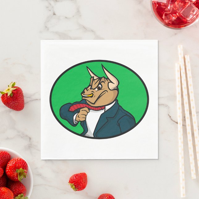 Business Bull Napkin (Creator Uploaded)