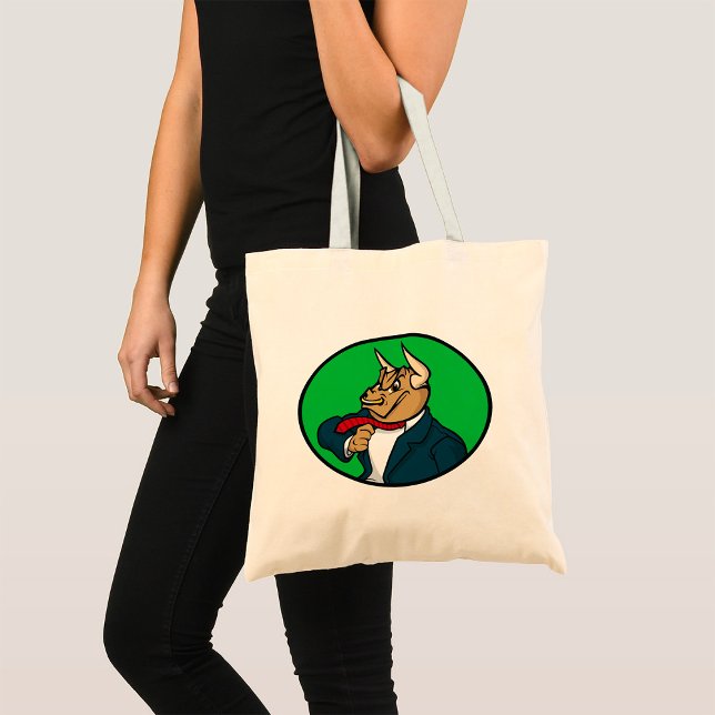 Business Bull Tote Bag (Creator Uploaded)