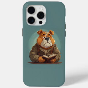 "Business Bulldog – Funny Dog in a Suit" iPhone 15 Pro Max Case