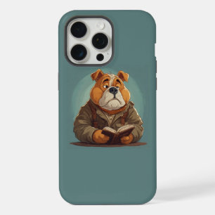 "Business Bulldog – Funny Dog in a Suit" iPhone 15 Pro Max Case