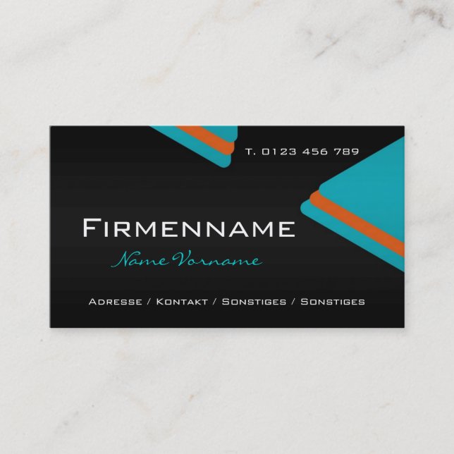 business business card (Front)