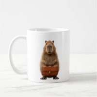 Business Capybara with Briefcase
