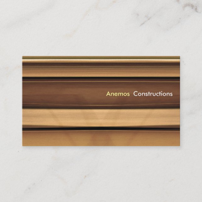 business card (Front)