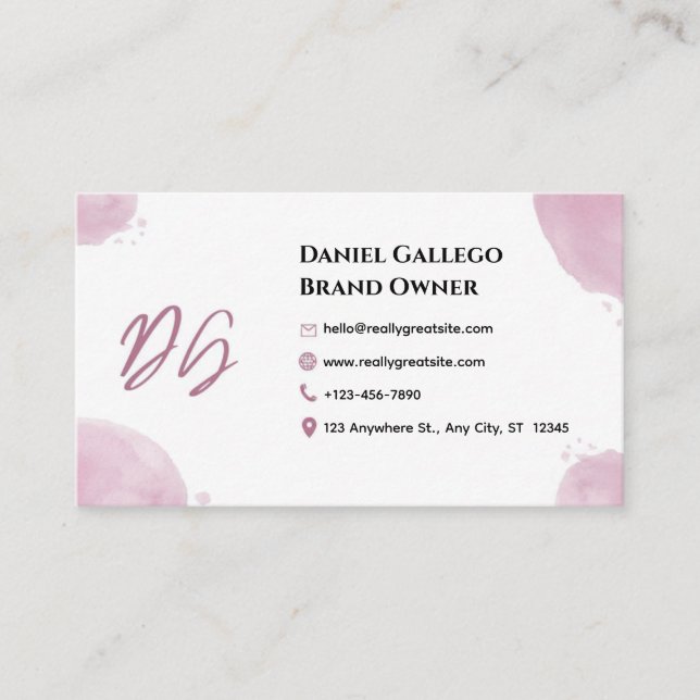 Business card (Front)
