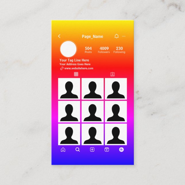 Business Card (Front)