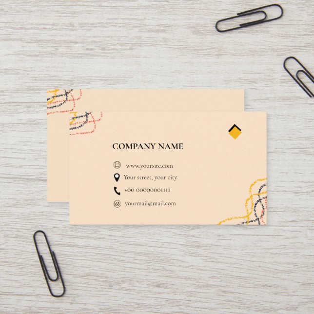 BUSINESS CARD (Front/Back In Situ)