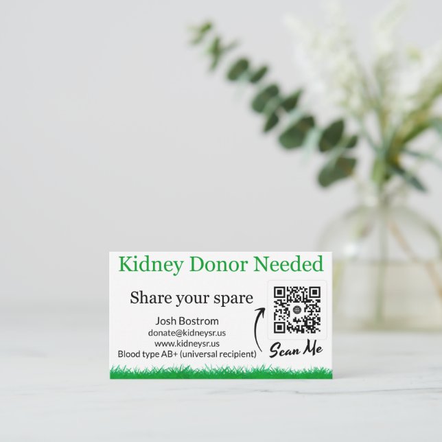 Business Card (Standing Front)
