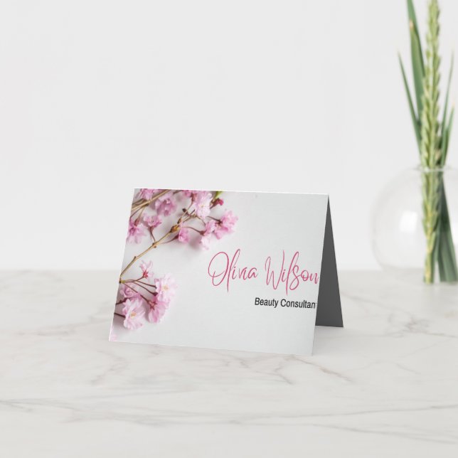 business card (Front)