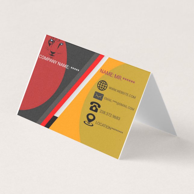  Business Card (Front)