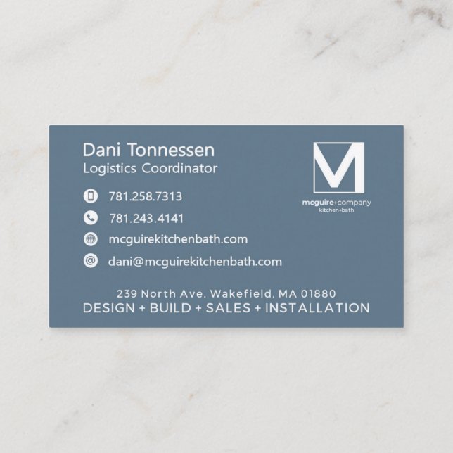 Business Card (Back)
