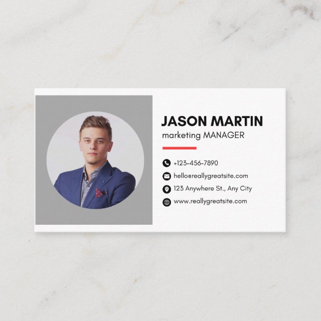 BUSINESS CARD (Front)