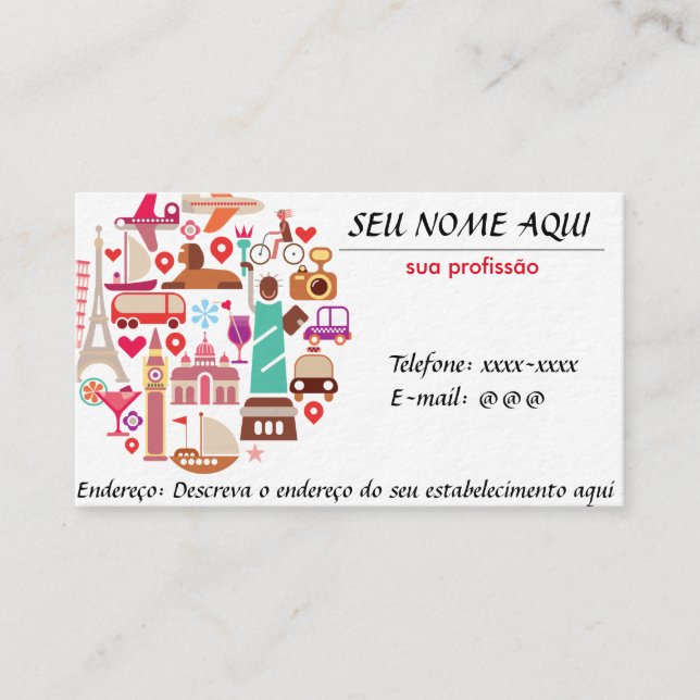 Business card (Front)