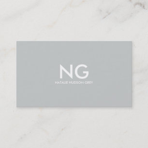 Business Card 001 - Lady Elegance, Grey / Black