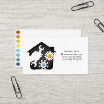 Business card air conditioner repair