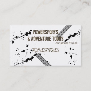 Business Card - ATV 4 Wheeler Adventures Mud Tire