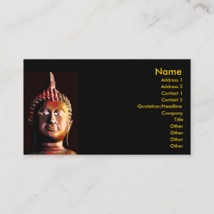 Business Card, Bhudda Holistic Healers Card