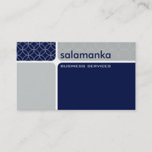 BUSINESS CARD bold modern segment