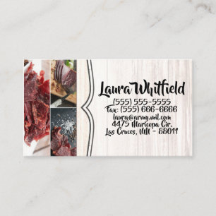 Business Card Boots Country Rustic Western Wear Ba