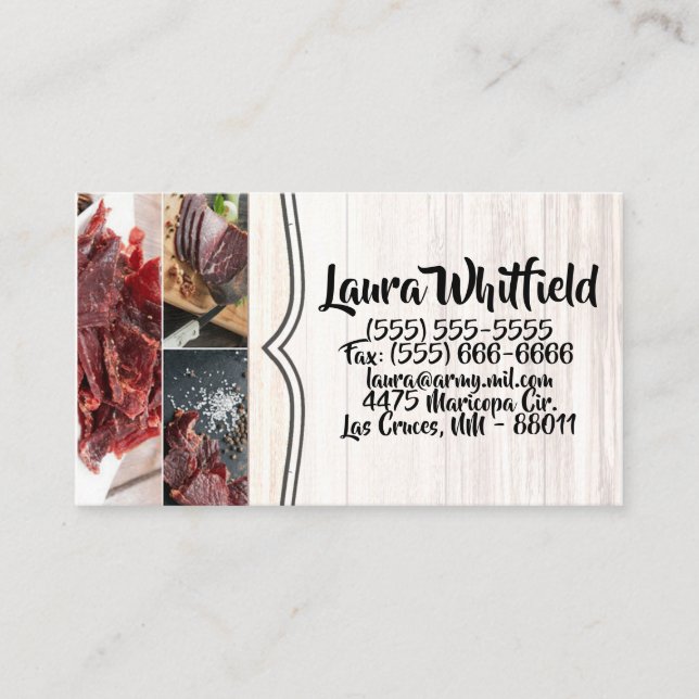 Business Card Boots Country Rustic Western Wear Ba (Front)