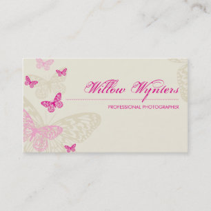 BUSINESS CARD :: butterflies 4L