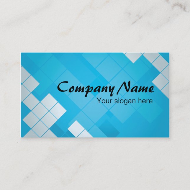 Business card - Calling card Blue Concept (Front)