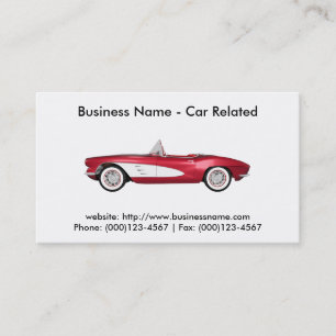 Business Card: Cars / Automotive Business Card