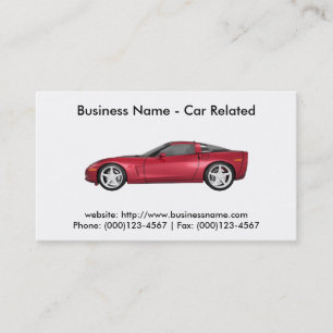 Business Card: Cars / Automotive Business Card