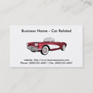 Business Card: Cars / Automotive Business Card